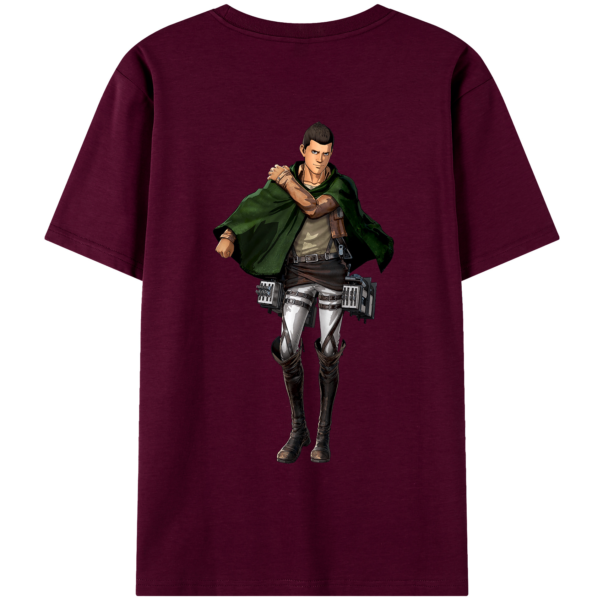 （画像用） 進撃の巨人 Attack on Titan レディース半袖Tシャツ(バックプリント)